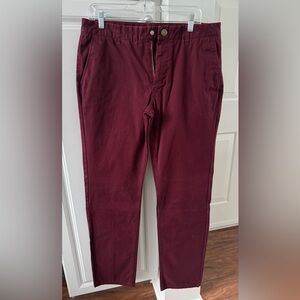 Bonobos Men’s Chino Pants. 34x34